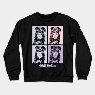 Gigi Dolin Wrestling Pop Art Crewneck Sweatshirt